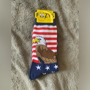American Flag Eagle Socks